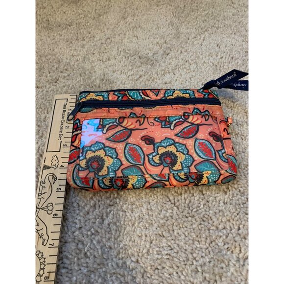 Simply Southern Floral Pattern Wristlet Wallet 7.5" x 5" - Picture 6 of 6
